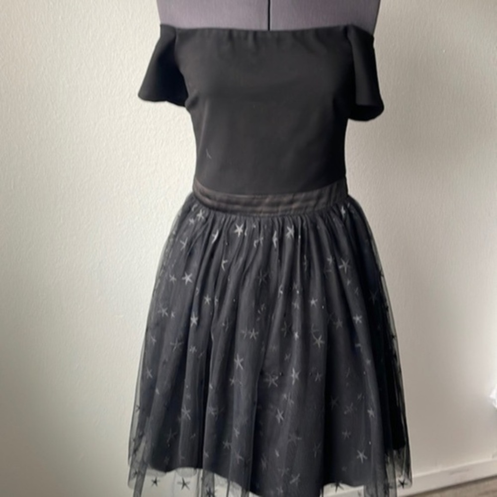 Harper & Lemon dress Medium black Fit & flare balletcore bikercore